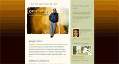 Desktop Screenshot of dalepeterson.org